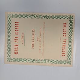 Frescobaldi Aria Detta la Frescobalda