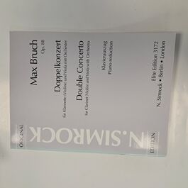 Double Concerto for Clarinet and Viola with Orchestra Op. 88 Piano Reduction