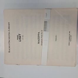 Mazeppa Symphonic Poem No. 6