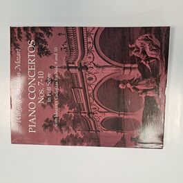 Piano Concertos Nos. 7-10 In Full Score with Mozart’s Cadenzas for Nos. 9 and 10