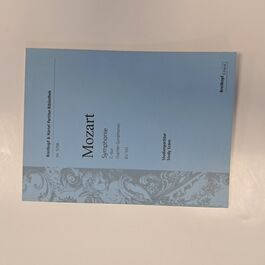 Symphonie C-Dur KV551 Study Score