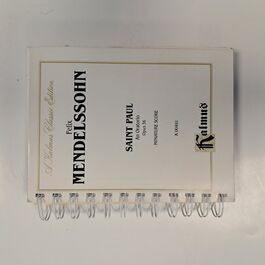 Saint Paul an Oratorio Opus 36 Miniature Score