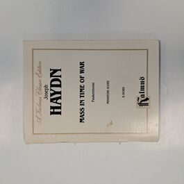 Mass in Time of War Paukenmesse Miniature Score