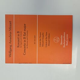 Concerto in B flat Major for Basson and Orchestra KV 191