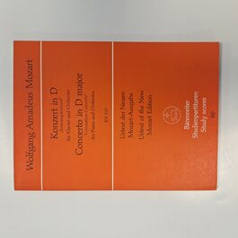 Concerto in D Major for Piano and Orchestra KV 537