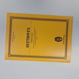 Serenade Trio for Violin, Viola and Violoncello D Major Op. 8