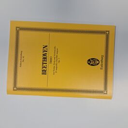 Trio for Violin, Viola and Violoncello Eb Major Op. 3