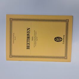 Trio for Violin, Viola and Violoncello G Major Op. 9/1