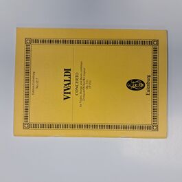 Concerto for Violin, Strings and Basso Continuo D Major Op. 7/11 (P 151)