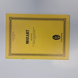 Quintet for 2 Violins, 2 Violas and Violoncello Bb Major K 174