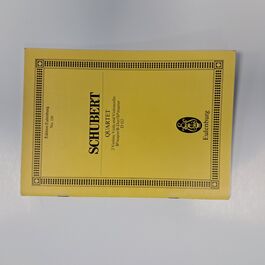 Quartet 2 Violins, Viola and Violoncello Bb Major D 112