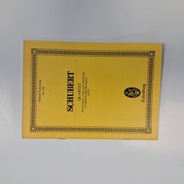 Quartet 2 Violins, Viola and Violoncello E Major D 353