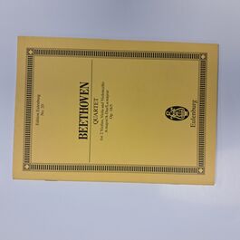 Quartet for 2 Violins, Viola and Violoncello A Major Op. 18/5