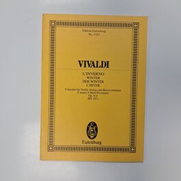 Winter Concerto for Violin, Strings and Basso continuo F minor Op. 8/4