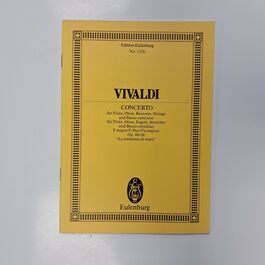 Concerto for Flute, Oboe, Basson, Strings and Basso Continuo Op. 44/16 “La Tempesta di Mare”