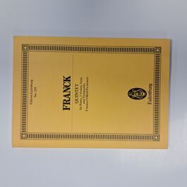 Quintet for Piano, 2 Violins, Viola and Violoncello F minor