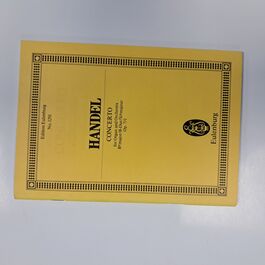 Concerto for Organ and Orchestra Bb Major Op. 7/1