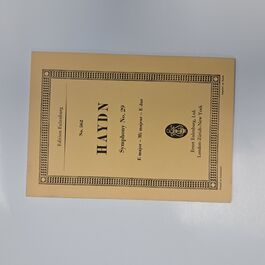 Symphony No. 29 E Major