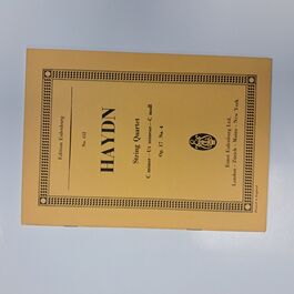 String Quartet C minor Op. 17 No. 4