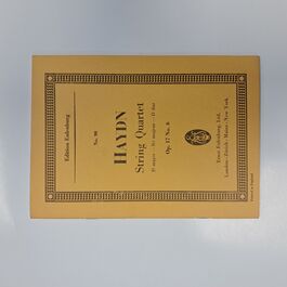 String Quartet D Major Op. 17 No. 6