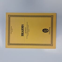 Quintet for Piano, 2 Violons, Viola and Violoncello F minor Op. 34