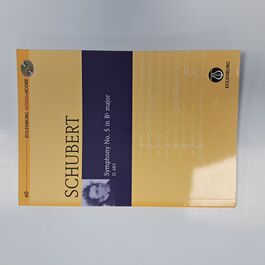 Symphony No. 5 in Bb Major D 485