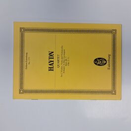 Quartet for 2 Violins, Viola and Violoncello A Major Hob. III: 7 (Op. 2/1)