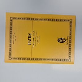 Symphony No. 26 D Minor Hob. I:26 “Lamentatione”