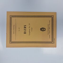 Symphony No. 59 A Major