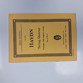 String Quartet G Major Op. 3 No. 3