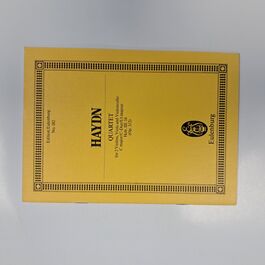 Quartet for 2 Violins, Viola and Violoncello C Major Hob. III: 14 (Op. 3/2)