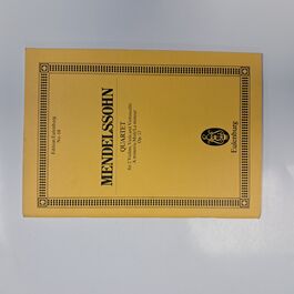 Quartet for 2 Violins, Viola and Violoncello A minor Op. 13