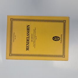 Quartet for 2 Violins, Viola and Violoncello (Andante, Scherzo, Capriccio and Fugue) Op. 81