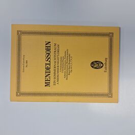 A Misummer Night’s Dream 5 Orchestral Pieces Scherzo, Intermezzo, Notturno Op. 61/1, 5 ,7 ,9 ,11