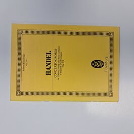 Concerto Grosso for Strings and Basso Continuo F Major Op. 3/4