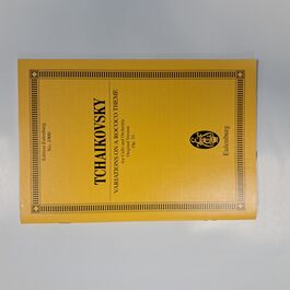 Variations on a Rococo Theme for Cello and Orchestra Original Versión Op. 33