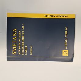 Aus Meinem Leben Streichquartett Nr. 1 E-Moll Urtext