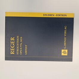 Streichtrios Opus 77b, 141b Urtext