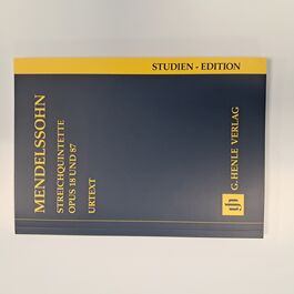 Streichquintette Opus 18 UND 87 Urtext