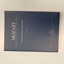 Die Entführung aus dem Serail KV384 Urtext