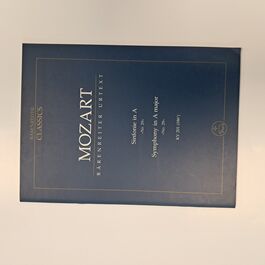 Symphony in A Major No. 29 KV 201 Urtext