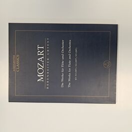 The Works for Flute and Orchestra KV 313 (285), 314 (285), 315 (285) Urtext