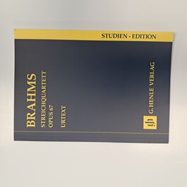 Streichquartette Opus 67 Urtext
