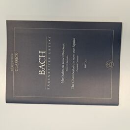 The Chamberlain is now our Squire Peasant Cantata BWV 212 Urtext