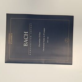 Orchestral Suite in D major BWV 1068 Urtext