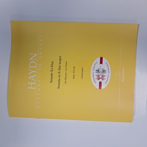 Sonata in E-flat Major for Piano Hob. XVI: 49 Genzinger