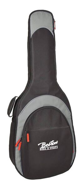 Funda Boston para Guitarra Acústica 25 Mm Negro/Gris