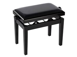 Banco Piano Boston Deluxe Asiento Ajustable Negro