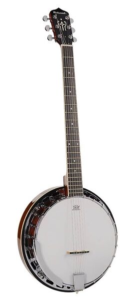 Banjo 6 Cuerdas Richwood Caoba 24t