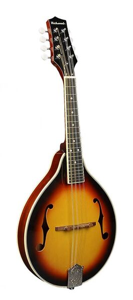 Mandolina Estilo A Richwood Abeto Sunburst